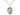 Sterling Silver Our Lady of the Railroad Pendant Necklace 3/4 inch x 1/2 inch on 18 inch chain by Bliss