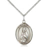 Sterling Silver St. Alice Patron Saint Medal Necklace with 18 inch chain by Bliss Manufacturing