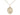 14kt gold filled Our Lady of Africa medal necklace 3/4 inch with 18 inch chain by Bliss