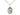 Sterling Silver Mater Dolorosa Our Lady of Sorrows Medal Necklace 3/4 x 1/2 with 18 inch Chain by Bliss