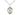 Sterling Silver Our Lady of Victory Medal Necklace 3/4x1/2 inch pendant on 18 inch chain by Bliss Manufacturing