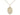 Gold Filled Our Lady of Grapes Medal Necklace 3/4 x 1/2 inch with 18 inch Chain by Bliss