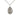 Sterling silver St. Vitus patron saint medal necklace with 18 inch chain, 3/4 x 1/2 inches, handmade by Bliss