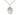 Sterling Silver St. Peter Patron Saint Medal Necklace 3/4 x 1/2 inch on 18 inch chain by Bliss Manufacturing