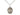Sterling silver Our Lady of Kibeho medal necklace with 3/4 x 1/2 inch pendant on 18 inch chain by Bliss