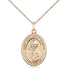 14kt Gold Filled Blessed John Henry Newman Patron Saint Medal Necklace 3/4 x 1/2 Inches 18 Inch Chain Bliss