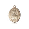 14kt solid gold St. Mary MacKillop patron saint medal pendant 3/4 inch by Bliss