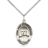 Sterling Silver Blessed Jose Sanchez del Rio Patron Saint Medal Necklace 3/4 inch with 18 inch Chain by Bliss Manufacturing