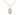 14kt Gold Filled Small St. Augustine Patron Saint Medal Necklace 1/2 x 1/4 with 18 Inch Chain by Bliss