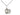 Sterling Silver St. Benedict patron saint medal necklace with 18 inch chain, small 1/2 inch pendant, handcrafted by Bliss