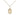 14kt Gold Filled St. Boniface patron saint medal necklace with 18 inch chain, small 1/2 inch pendant, handcrafted by Bliss