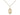 Small 14kt gold filled St. Benjamin patron saint medal necklace with 18 inch chain by Bliss Manufacturing