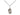 Sterling Silver St. Charles Borromeo Small Patron Saint Medal Necklace 1/2 x 1/4 with 18 inch Chain by Bliss