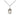 Sterling Silver St. Dennis Patron Saint Medal Necklace 1/2 x 1/4 inch with 18 inch chain by Bliss