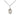 Small Sterling Silver St. Elizabeth of Hungary Patron Saint Medal Necklace 1/2x1/4 18 Inch Chain Bliss