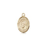 14kt solid gold St. Francis de Sales patron saint medal pendant 1/2 inch by 1/4 inch by Bliss