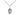 Sterling Silver St. Genesius of Rome patron saint medal necklace small 1/2x1/4 inch pendant 18 inch chain Bliss