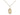 14kt Gold Filled St. Genevieve Patron Saint Medal Necklace 1/2 x 1/4 inch on 18 inch chain by Bliss