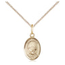 Gold Filled Holy Spirit Dove Pendant Necklace 1/2 inch by 1/4 inch on 18 inch chain handcrafted by Bliss Manufacturing