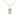 14kt Gold Filled St. Hubert of Liege Patron Saint Medal Necklace 1/2 x 1/4 inch with 18 inch chain by Bliss
