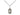 Sterling Silver St. Hubert of Liege Small Patron Saint Medal Necklace 1/2 x 1/4 inch with 18 inch Chain by Bliss