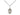 Sterling Silver St. Henry II Small Patron Saint Medal Necklace 1/2 x 1/4 inch with 18 inch Chain by Bliss