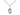 Small sterling silver St. Emily de Vialar patron saint medal necklace with 18 inch chain by Bliss