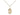 Small 14kt Gold Filled St. Kevin of Glendalough Catholic patron saint medal necklace with 18 inch chain by Bliss