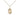 Gold Filled St. Louise de Marillac small patron saint medal necklace with 18 inch chain by Bliss Manufacturing