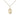 14kt gold filled small St. Louis patron saint medal necklace with 18 inch chain, handmade by Bliss