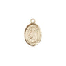 Small 14kt Solid Gold St. Philip the Apostle Medal Pendant 1/2 x 1/4 inch by Bliss