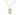 14kt gold filled St. Peregrine Laziosi medal necklace with 18 inch chain, handcrafted by Bliss Manufacturing USA