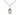 Small sterling silver St. Peter the Apostle medal necklace 1/2 x 1/4 with 18 inch curb chain handcrafted by Bliss