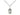 Sterling silver St. Raphael the Archangel small patron saint medal necklace with 18 inch chain by Bliss