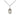 Sterling Silver St. Rose of Lima patron saint medal necklace 1/2 x 1/4 inch pendant 18 inch chain Bliss