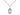 Sterling Silver Our Lady Star of the Sea medal necklace with 18 inch chain by Bliss Manufacturing