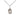 Small Sterling Silver St. Juan Diego Medal Necklace 1/2 x 1/4 inch with 18 inch chain by Bliss USA