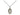 Sterling silver St. Vincent de Paul medal necklace with 18 inch chain, small 1/2 inch medal, by Bliss