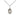 Small sterling silver Our Lady of Fatima medal necklace 1/2 x 1/4 inch with 18 inch chain by Bliss