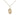 14kt Gold Filled St. Therese of Lisieux Little Flower Medal Necklace, 1/2 x 1/4 inch with 18 inch chain, USA made by Bliss