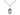 Small sterling silver St. Dominic Savio patron saint medal necklace with 18 inch curb chain, handmade in USA by Bliss