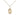 Gold Filled Our Lady of Lebanon Catholic medal necklace 1/2 x 1/4 inch small pendant on 18 inch chain by Bliss