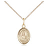 14kt Gold Filled St. Wenceslaus Small Patron Saint Medal Necklace 1/2 x 1/4 inch on 18 inch chain by Bliss