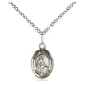 Sterling Silver St. Remigius Of Reims small patron saint medal necklace with 18 inch chain by Bliss Manufacturing