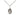 Sterling Silver Our Lady of Good Counsel Medal Necklace 1/2 x 1/4 inch pendant on 18 inch chain by Bliss