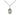 Small sterling silver Mater Dolorosa Sorrowful Mother medal necklace with 18 inch chain by Bliss