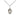Sterling silver Our Lady of Prompt Succor medal necklace 1/2 x 1/4 inch 18 inch chain Bliss Manufacturing