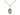 Sterling Silver Our Lady of Victory Medal Necklace 1/2 x 1/4 inch with 18 inch chain by Bliss