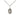 Sterling Silver Small St. Kenneth Patron Saint Medal Necklace 1/2 inch with 18 inch Chain Bliss USA