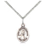 Sterling Silver St. Edmund Campion small patron saint medal necklace with 18 inch chain by Bliss